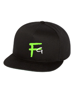 Picture of Classic Black Snapback Green FG