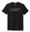 Picture of Premium Black Chuckle Tee "On In Regulation”