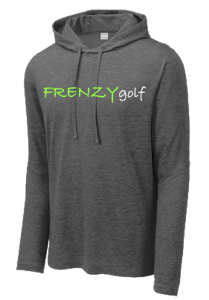 Picture of Hoodie Tee with Dark Grey Heather Green FG