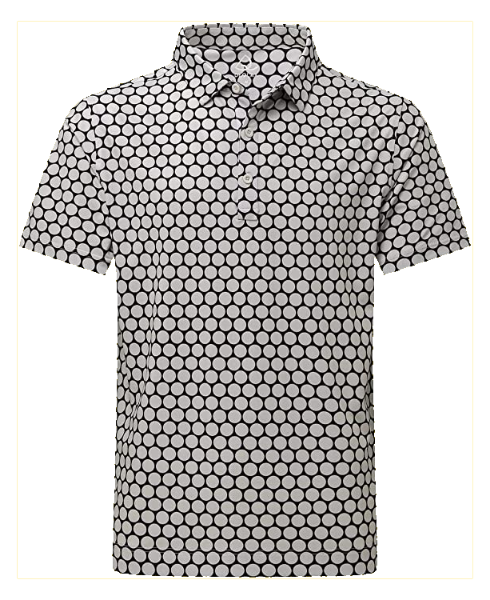 Frenzy Polka Black Grey