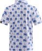 Frenzy White Tropical Blue